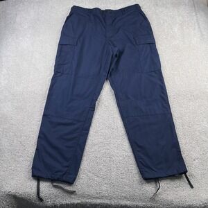 Propper Pants Mens Large Blue Tactical Cargo Ripstop EMT Law Enforcement‎